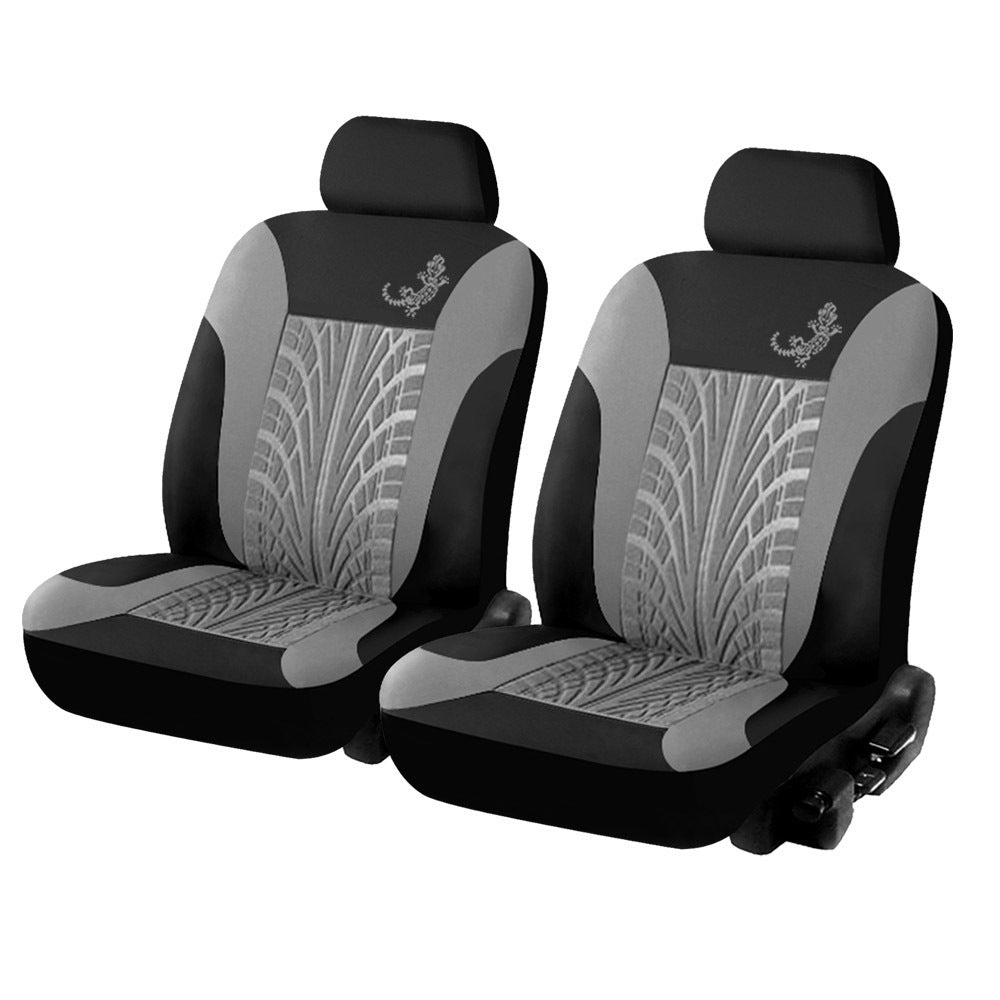 Housse de siège universelle pour voiture, 9 pièces en tissu maille Gecko
