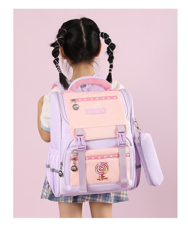 Sac à dos japonais décontracté de grande capacité avec dessin animé