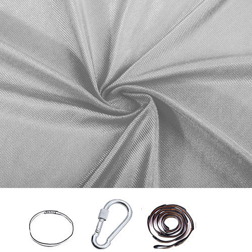 Hamaca columpio interior y exterior de algodón para niños, para acurrucarse hasta terapia sensorial infantil, paquete elástico suave, asiento estable