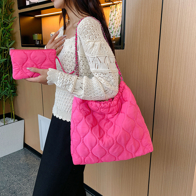 Sacs composites pour femmes, tendance automne et hiver, nouvelle mode, sac à bandoulière personnalisé Simple, sacs à main de Style coréen