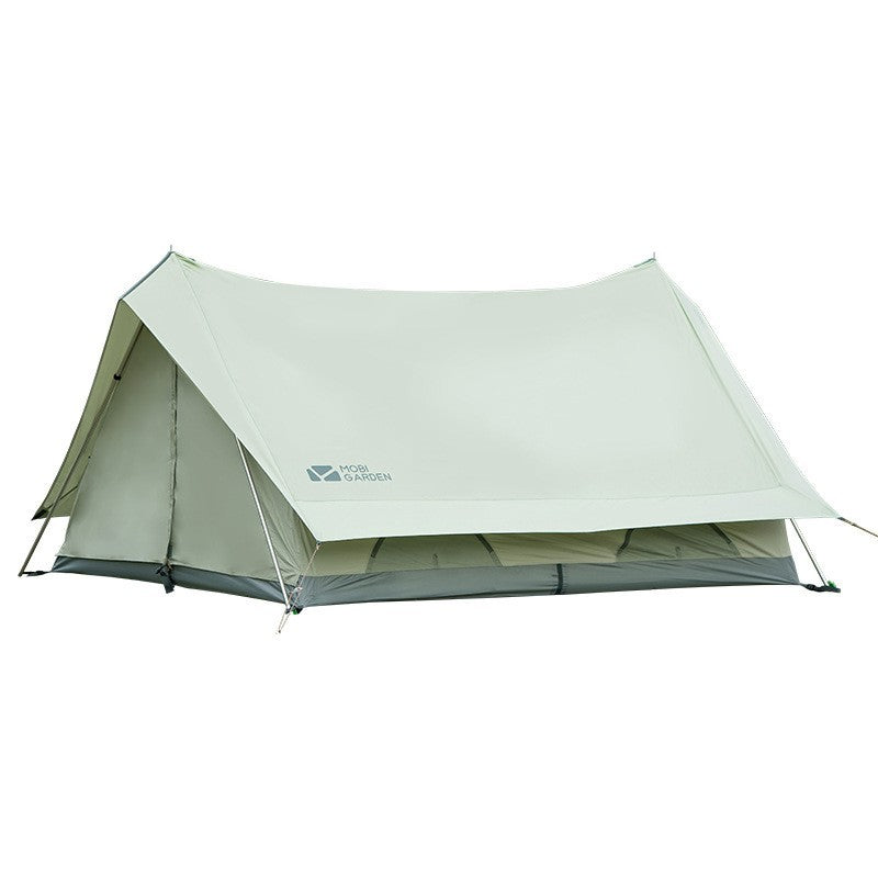 Tente de Camping en coton pour Camping en plein air, lumière familiale exquise, grand espace de luxe