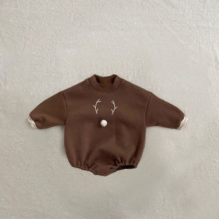 Vêtements de noël barboteuse vêtements pour bébé automne et hiver