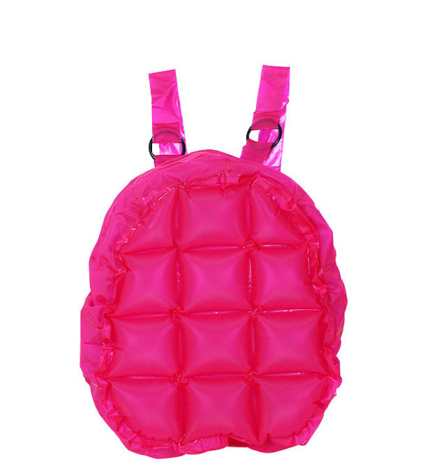 Mochila linda inflable de PVC de gran capacidad
