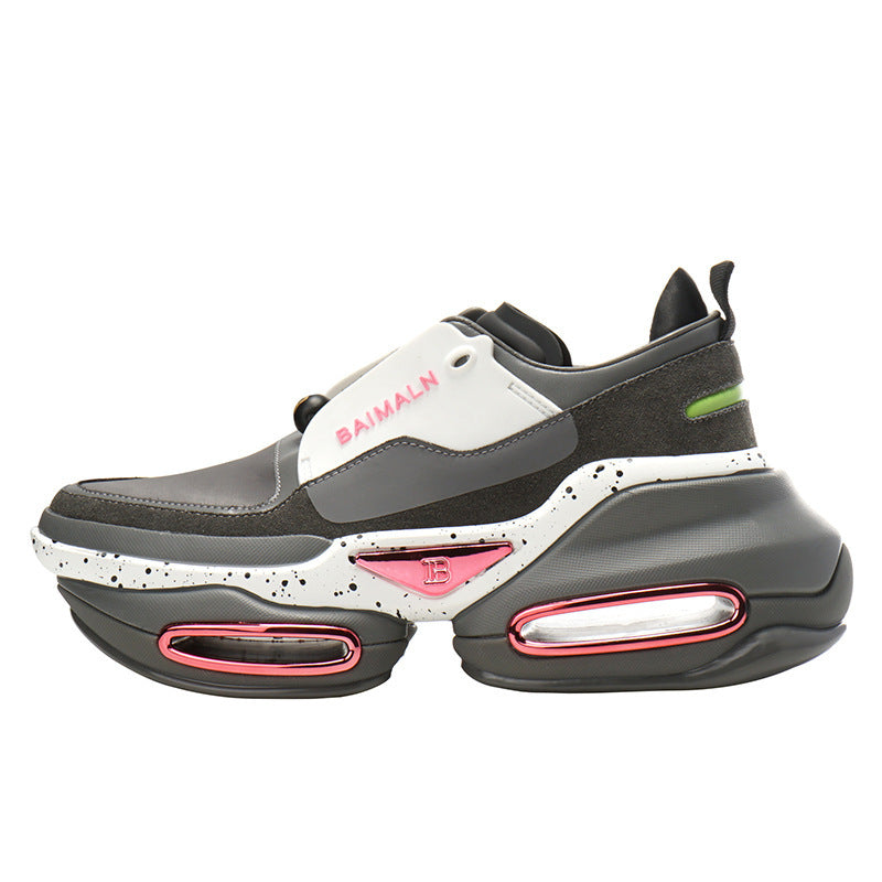 Zapatillas deportivas informales con plataforma elástica hueca