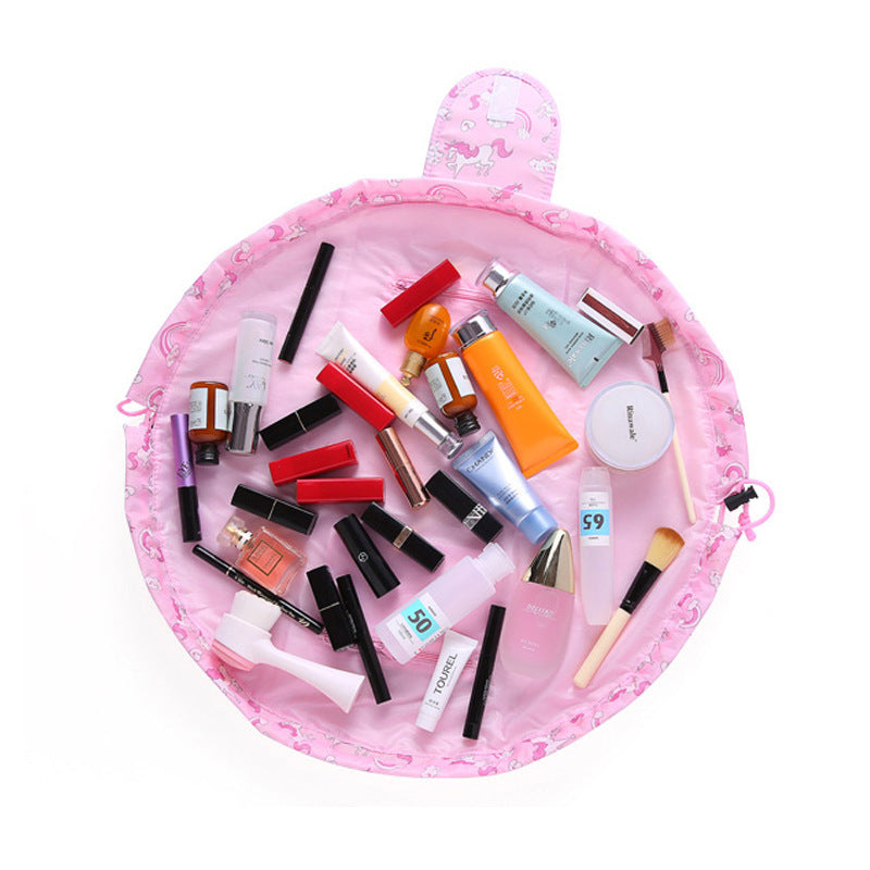 Bolsa para cosméticos con cordón perezoso Bolsa para cochecito