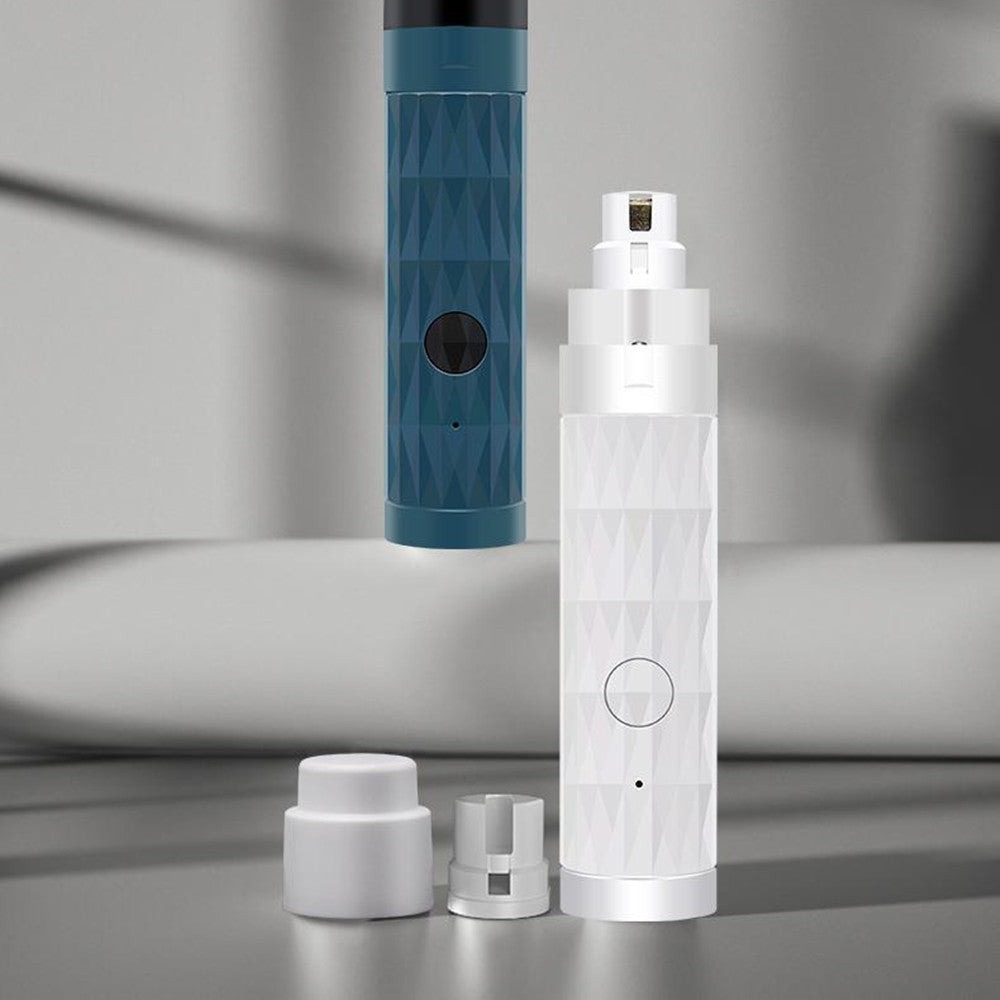 Polisseuse à ongles électrique pour animaux de compagnie, avec lumière, pour le nettoyage des chiens et des chats, produits pour animaux de compagnie