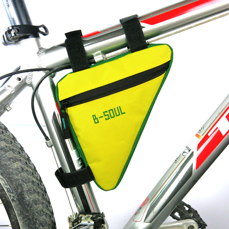 Sac de selle pour vélo de montagne, kit d'outils triangulaires, sac de faisceau supérieur, accessoires d'équipement de vélo