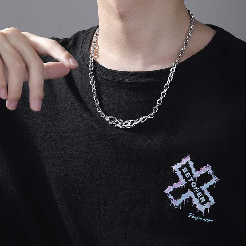 Pendentif d'accessoires de gemme en acier titane de conception d'intérêt spécial