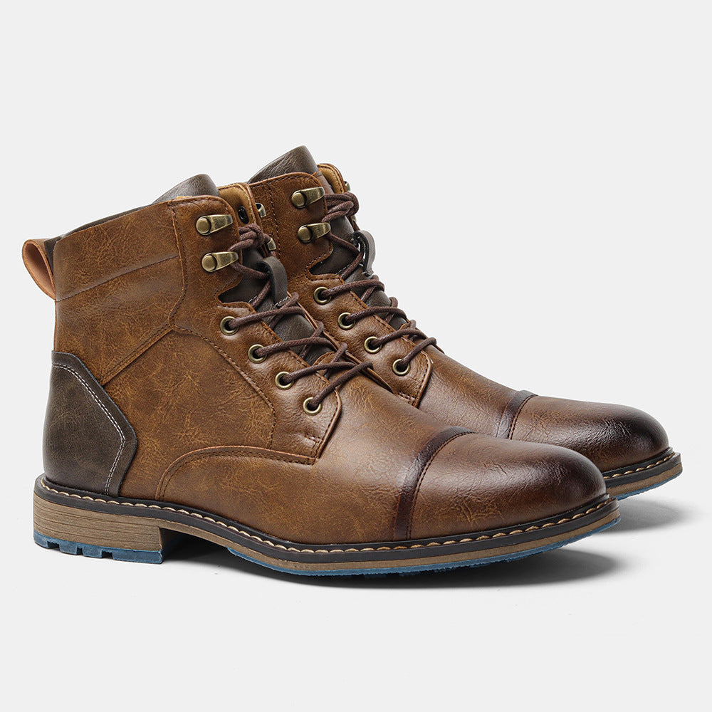 Bottes Dr Martens montantes à la mode pour hommes