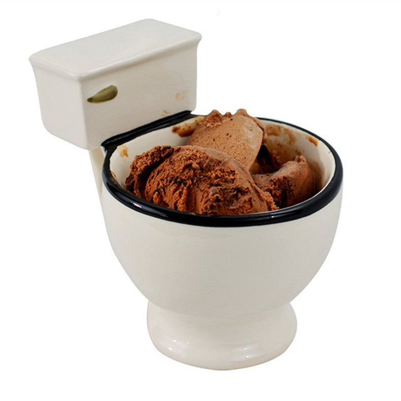 Tasse de toilette créative tasses à café en céramique avec poignée tasse à thé cadeau Gag drôle