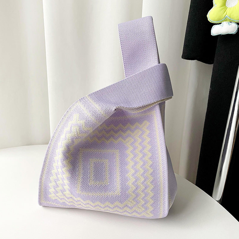 Bolso de hombro tejido todo fósforo de moda de alta calidad con diseño de interés especial