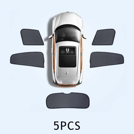 Glass Front Sunshade Privacy Car Curtain