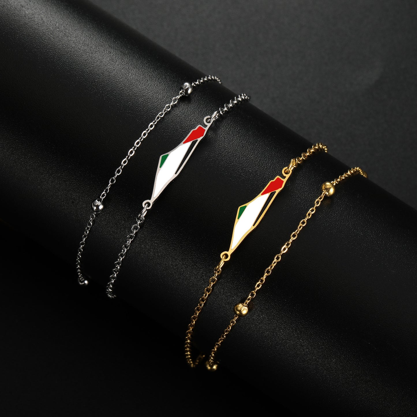 Double Layer Bead Necklace Ladies Bracelet