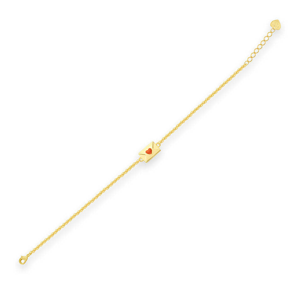 Pearl Envelope 18K Gold Plating Clavicle Chain Jewelry