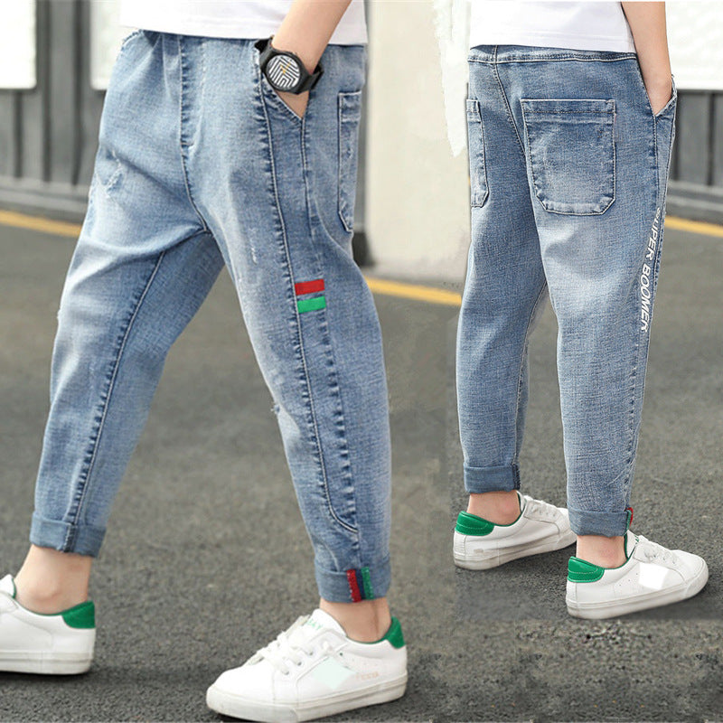 CUHK Pantalons décontractés droits pour enfants