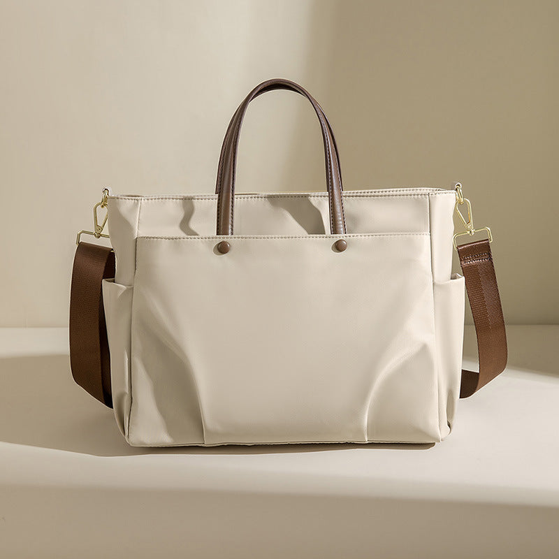 Sac à bandoulière d'affaires pour femmes, sac à main en tissu Oxford imperméable