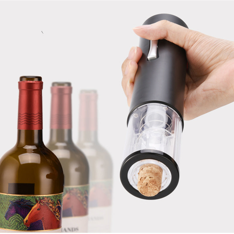 Ouvre-bouteille électrique, tire-bouchon, ensemble de coupe-feuille, ouvre-bouteille automatique haut de gamme pour le vin, Gadgets de cuisine, ouvre-boîte
