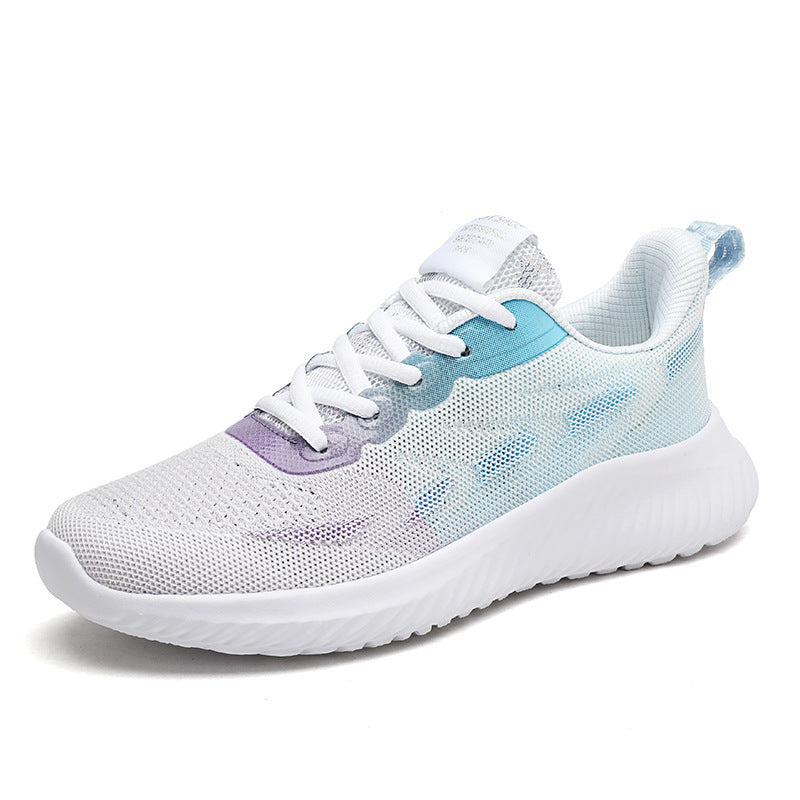 Zapatilla deportiva de malla tejida resistente al desgaste para hombre