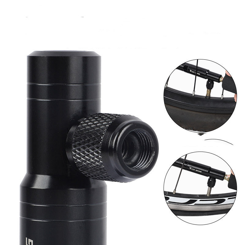 Pompe portative multifonctionnelle d'outil de réparation de pneu d'équipement d'équitation d'urgence de vélo