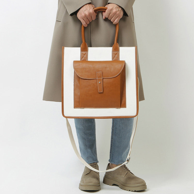 Shoulder Messenger Bag Men's Simple Casual Business Men And Women