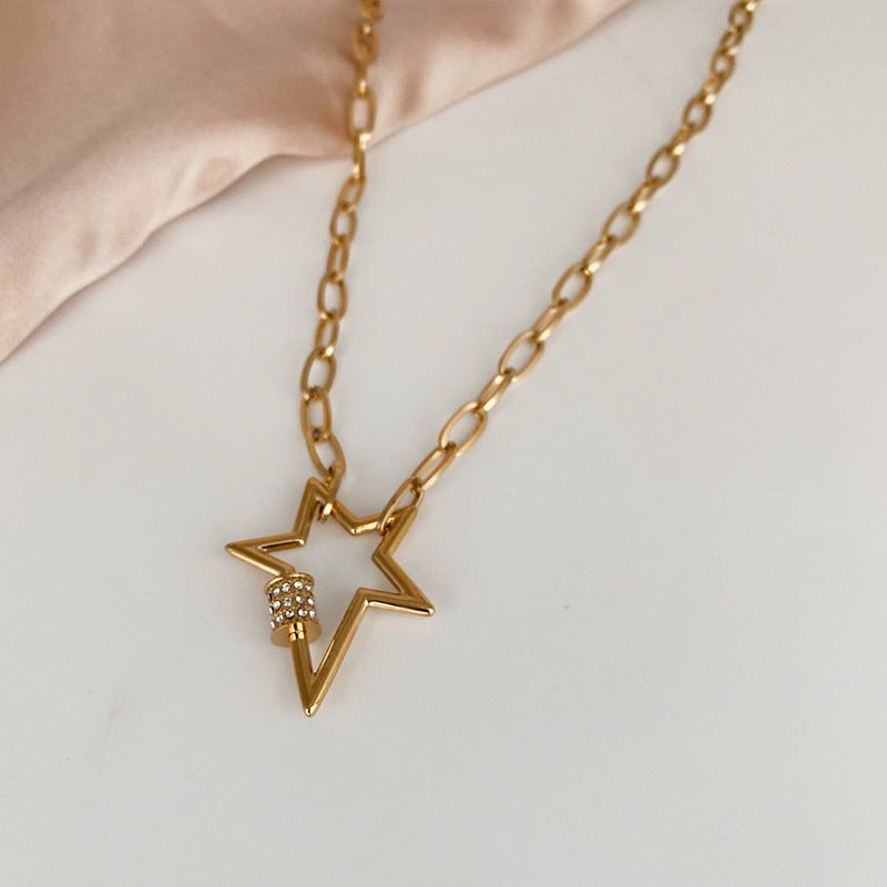 Five-pointed Star Sweater Chain For Women