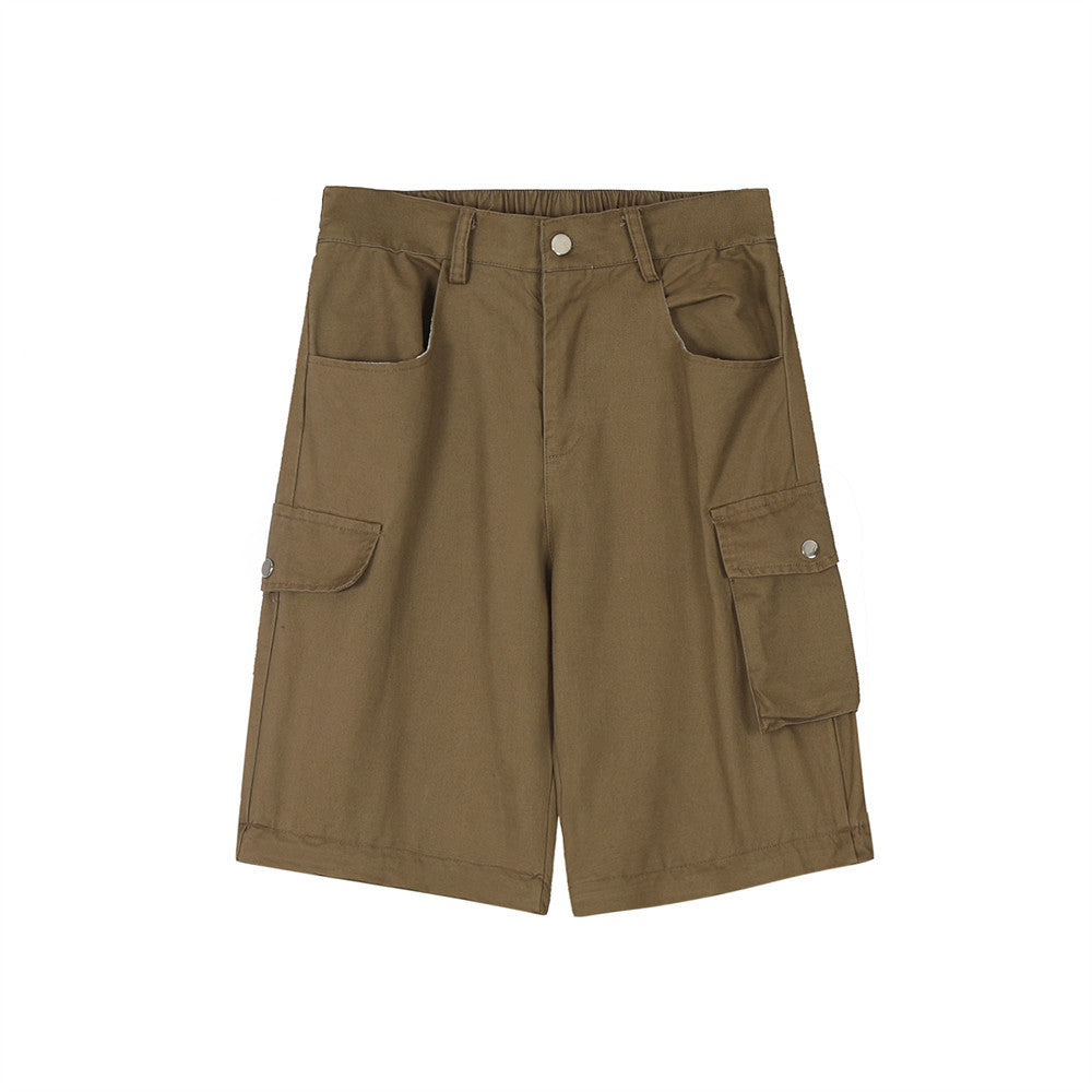 Detachable Two-way Overalls Men's Multi-pocket