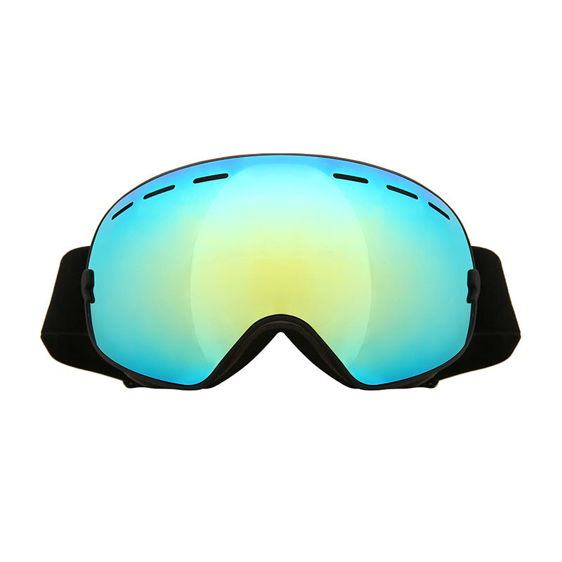 Grand miroir sphérique enduit, lunettes coupe-vent pour myopie à la cocaïne, lunettes de ski HX18 Edge