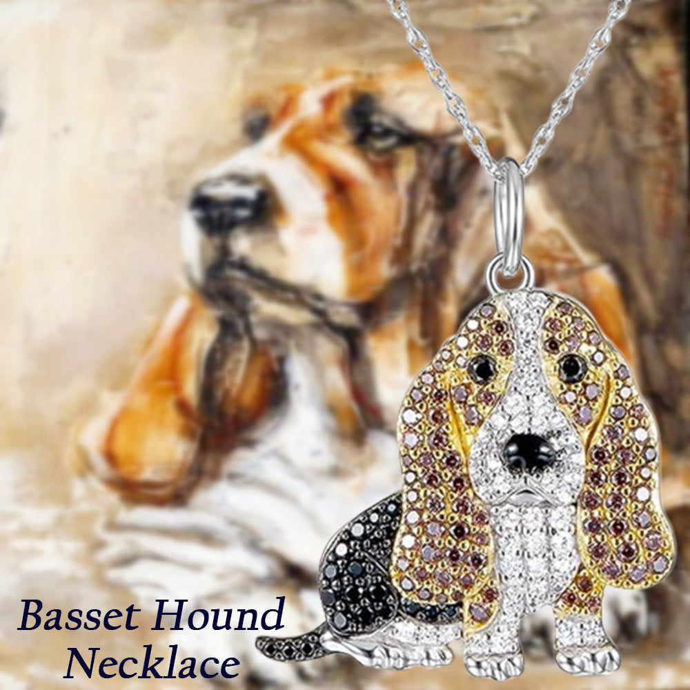 Collier pendentif mignon Baggy Hound