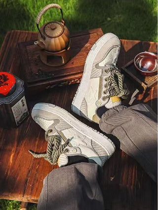 Chaussures étoiles chinoises chics originales pour petite foule, chaussures basses et hautes, décontractées et respirantes