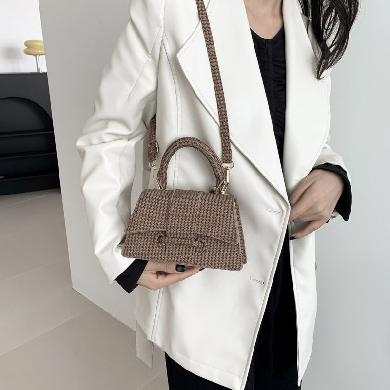 Mode française décontracté Simple Style occidental Simple mode sac à bandoulière