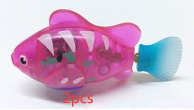 Jouet d'eau de poisson électrique interactif pour chat, pour jeu d'intérieur, Robot de natation, jouets de poisson pour chat, chien, animal de compagnie, bébé nageur, jouets de bain Robofish