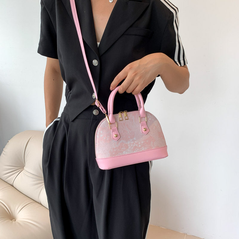 Sac messager à bandoulière avec motif de mode populaire pour femmes, sacoche Simple et Portable