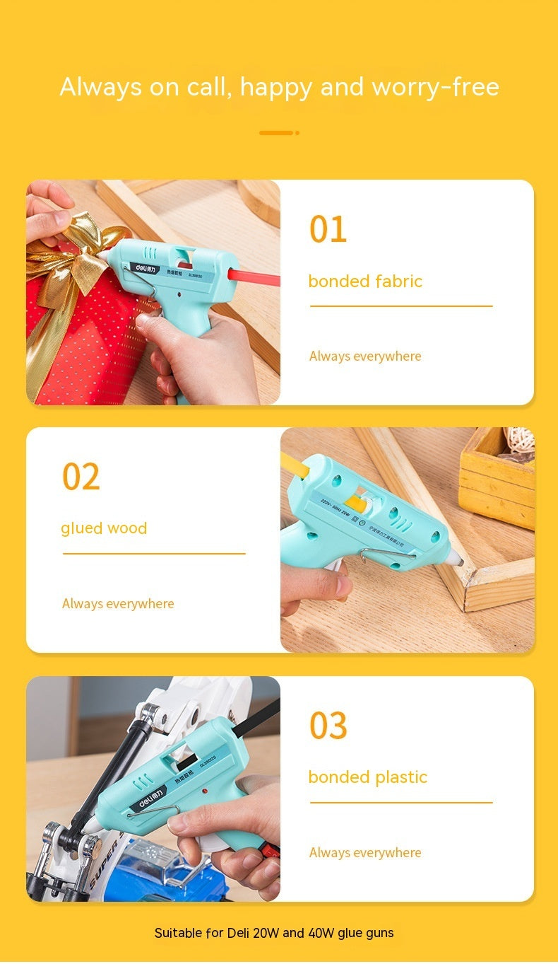 Barra adhesiva transparente instantánea de alta viscosidad hecha a mano DIY