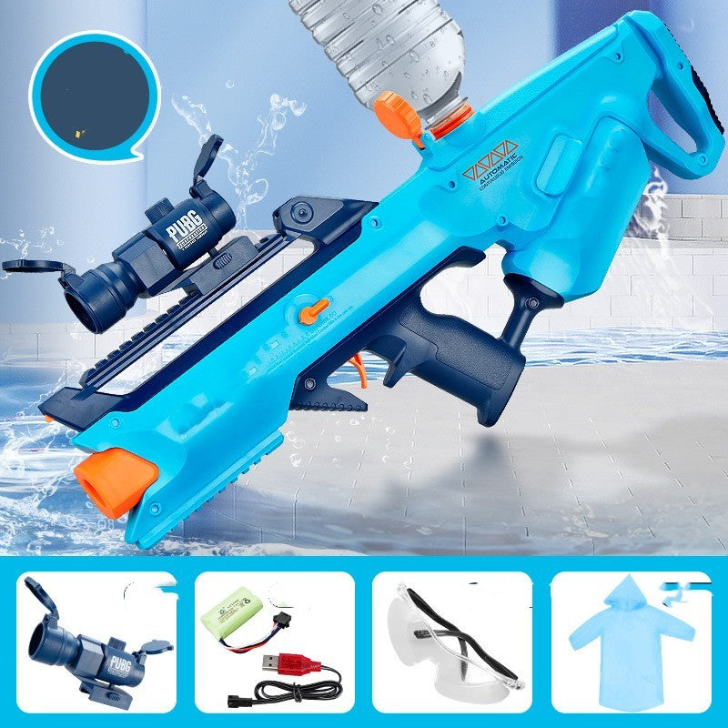 Pistolet à eau électrique continu pour pulvérisation d'eau pour enfants