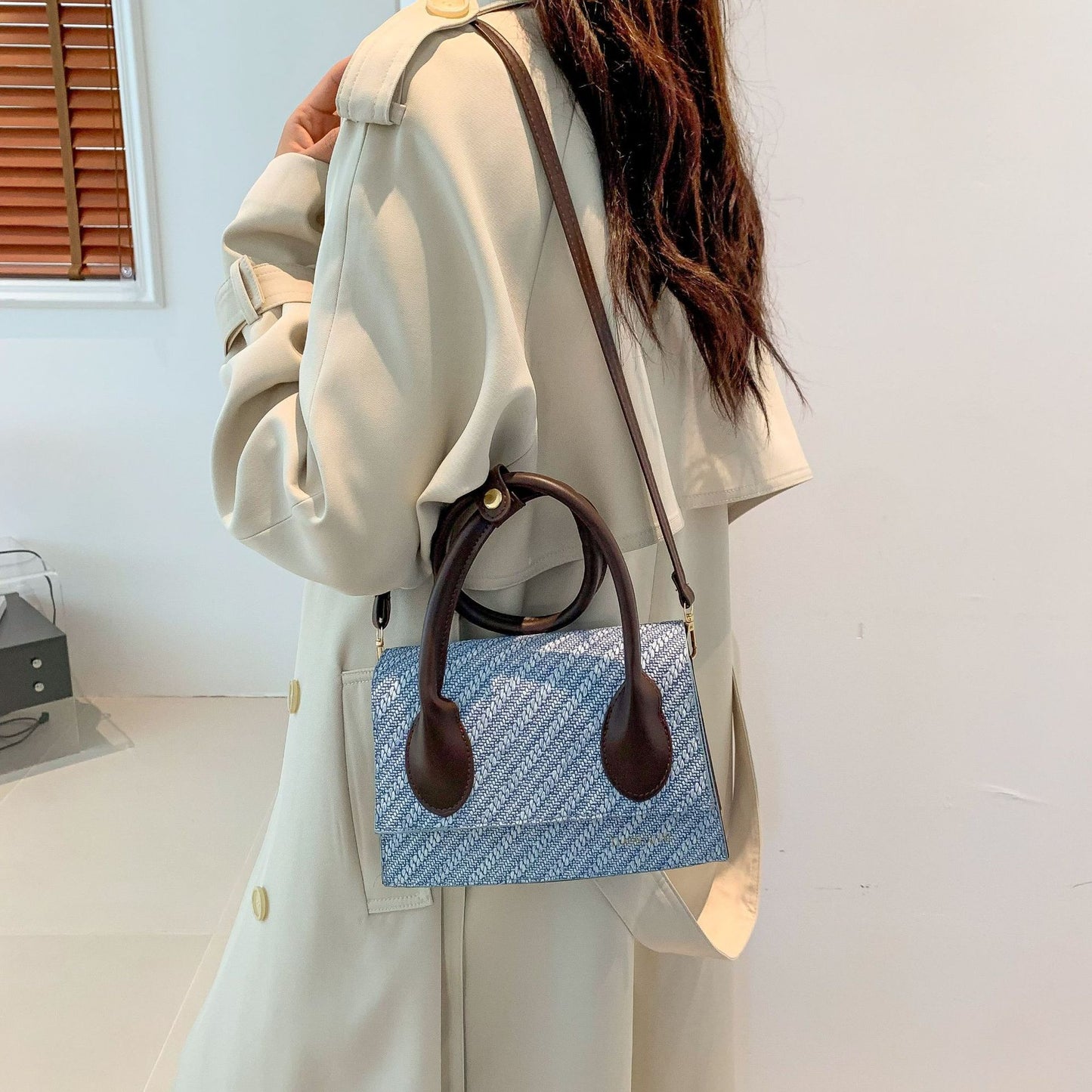 Sac messager d'été pour femmes, nouvelle mode assortie avec tout, Texture avancée
