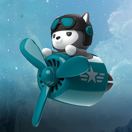 Husky – Clip de ventilation d'aromathérapie pour voiture, ornements de décoration