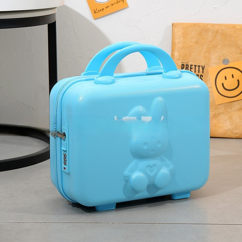 Boîte de mot de passe de sac de rangement portable lapin