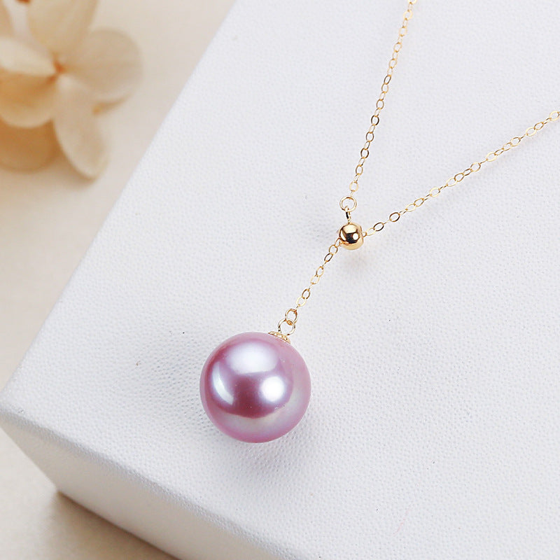 Collier de perles d'eau douce à la mode pour femmes