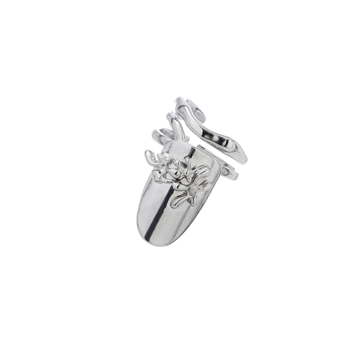 Adjustable Niche High-grade Metallic Ring