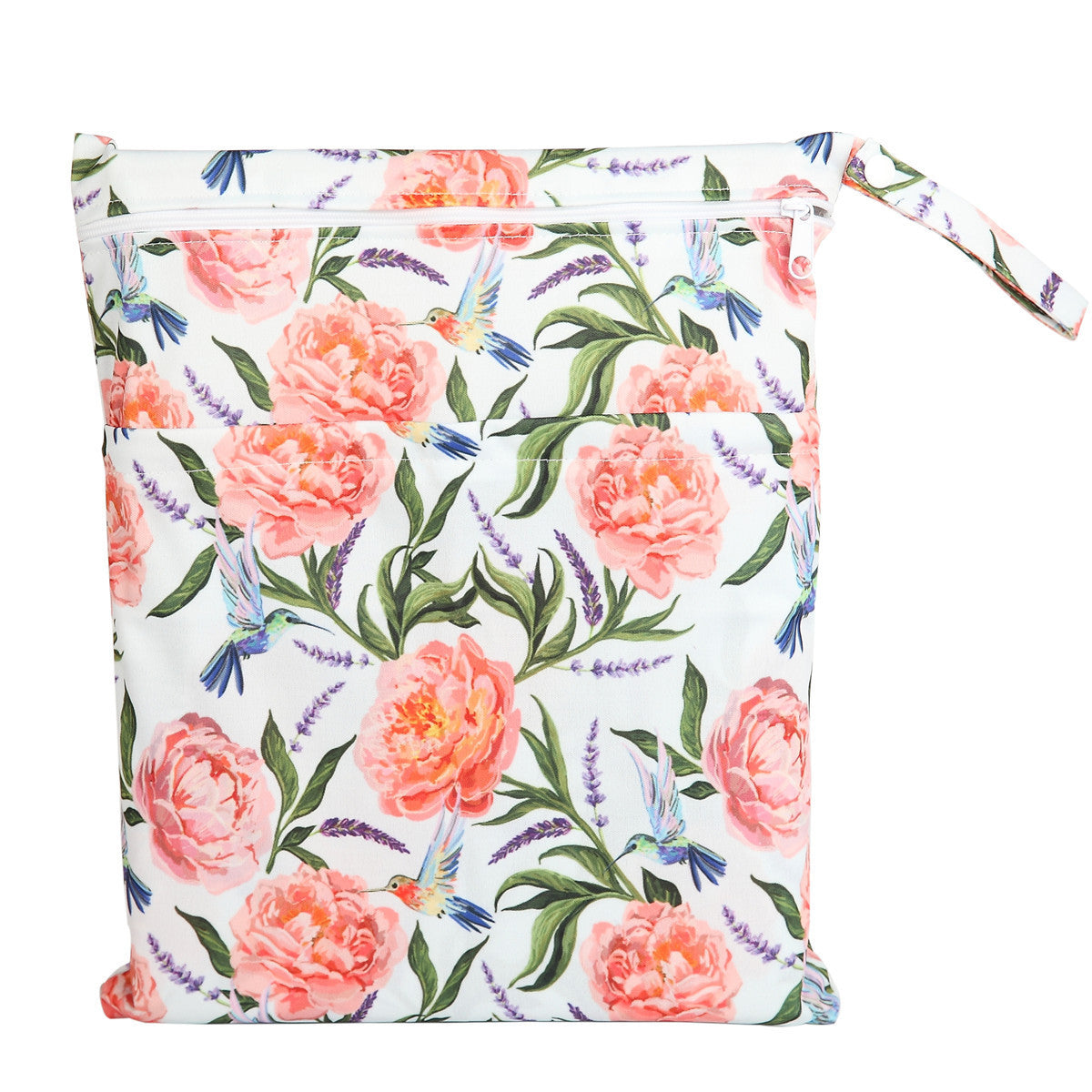 Bolsa de pañales con errores de gran capacidad y doble bolsillo, tamaño mediano