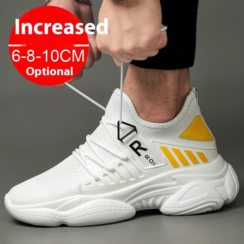 Chaussures de sport décontractées à talon de mode pour hommes d'ascenseur