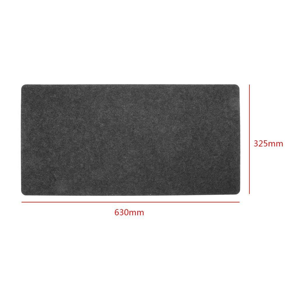 Grand tapis de souris absorbant la transpiration en feutre de bureau