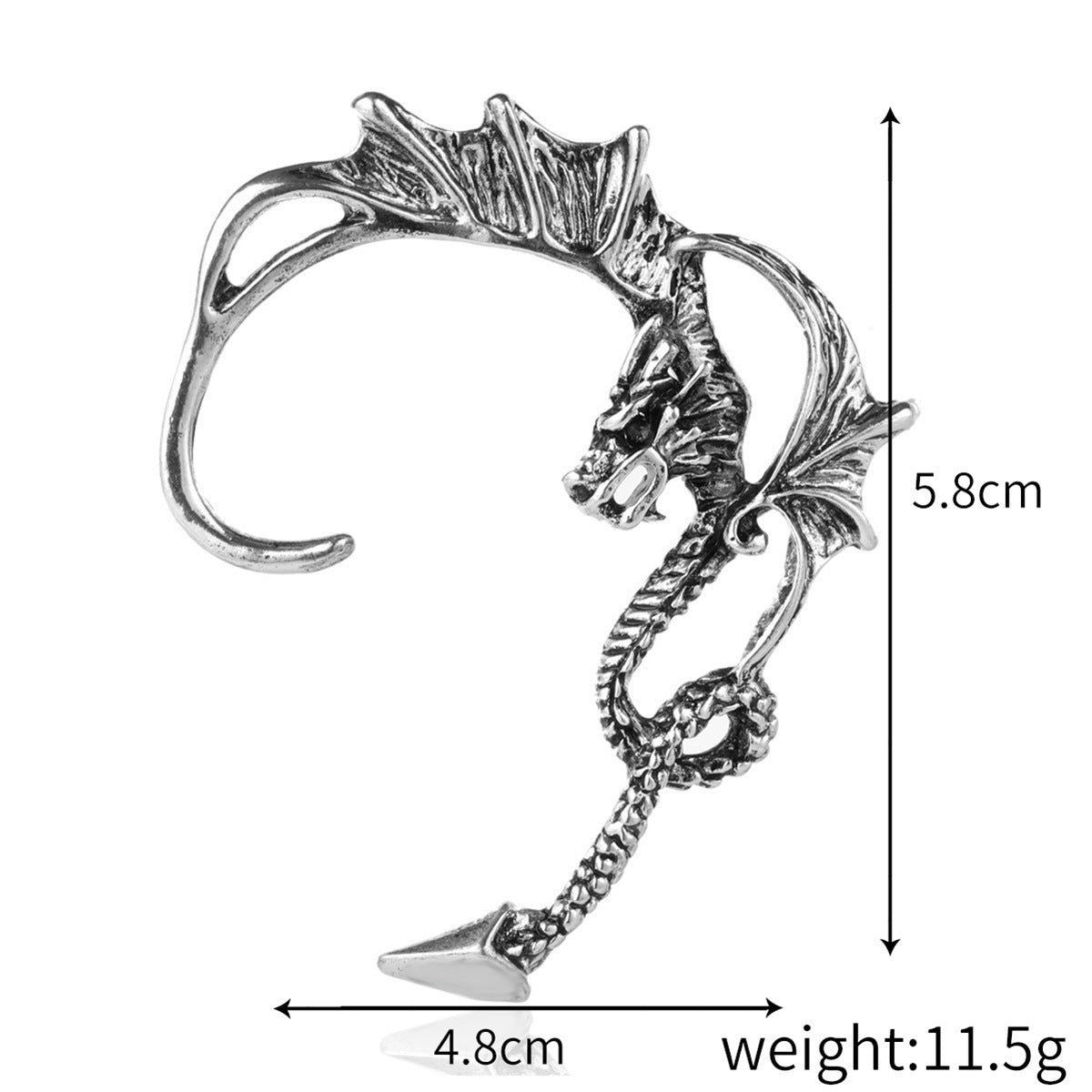 Ailes de fée à la mode, oreille de Dragon suspendue