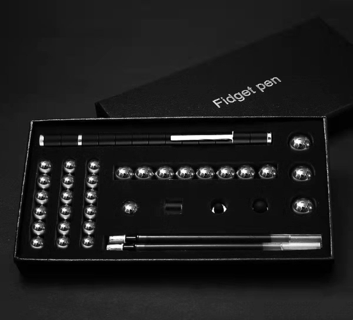 Bolígrafo Polar magnético, imán de Metal Modular, tinta de pensamiento, juguete antiestrés, enfoque antiestrés, bolígrafo táctil borrable