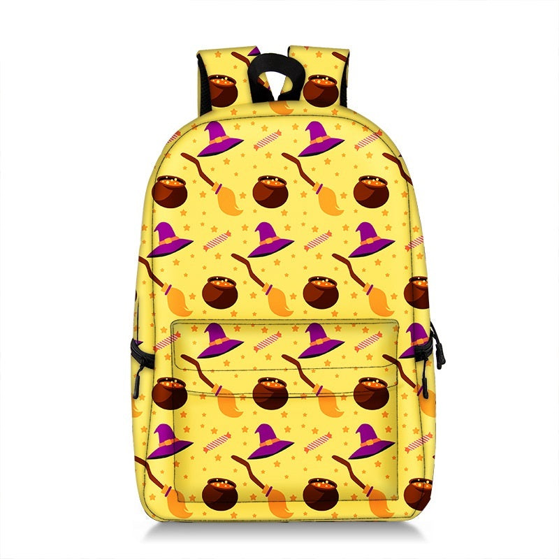 Mode tout imprimé nouveau sac à dos créatif chat mignon