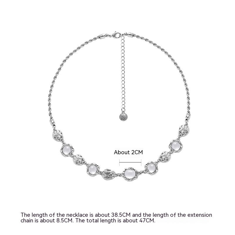 Original Transparent Egg Surface Long Earrings For Women