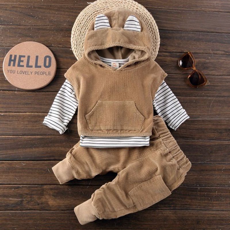 Costume chaud et beau à la mode pour bébé garçon