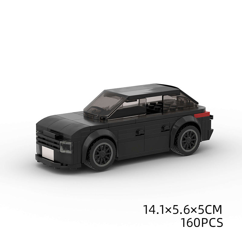Jouets pour enfants, modèle de voiture de sport et blocs de construction à petites particules, jouets éducatifs MOC