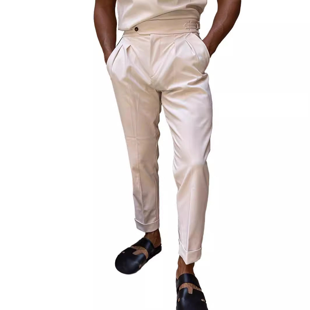 Men's 3D Printed Suit Plaid Camouflage Men's Trousers