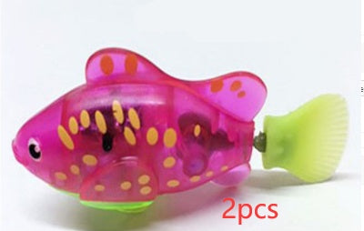 Jouet d'eau de poisson électrique interactif pour chat, pour jeu d'intérieur, Robot de natation, jouets de poisson pour chat, chien, animal de compagnie, bébé nageur, jouets de bain Robofish